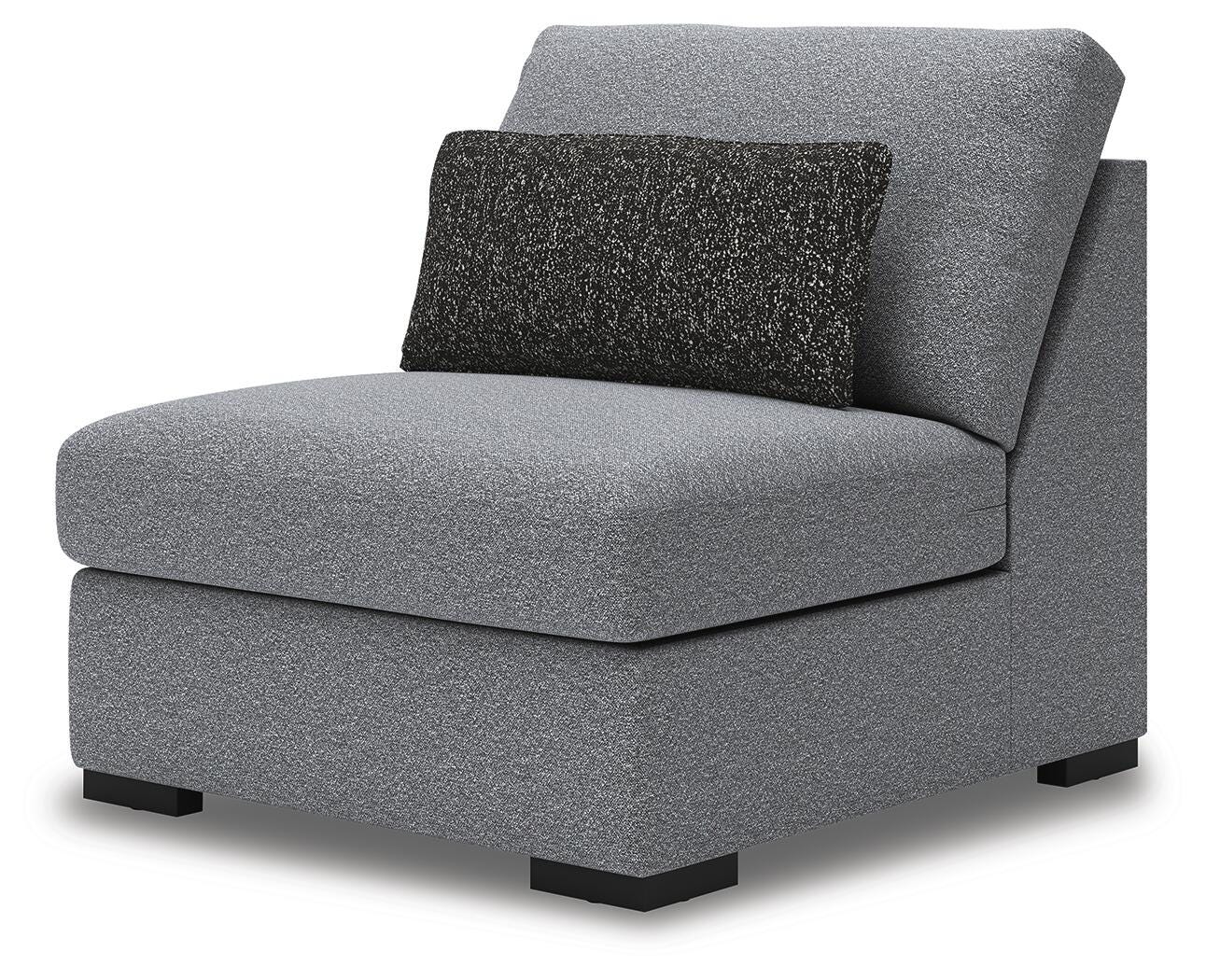 Bealton 3-Piece Sectional in Salt and Pepper Performance Fabric and Next-Gen Nuvella