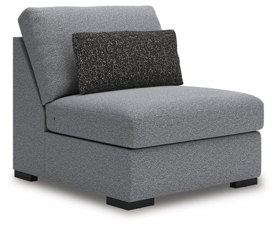 Bealton 3-Piece LAF Chaise Sectional in Salt and Pepper Performance Fabric and Next-Gen Nuvella