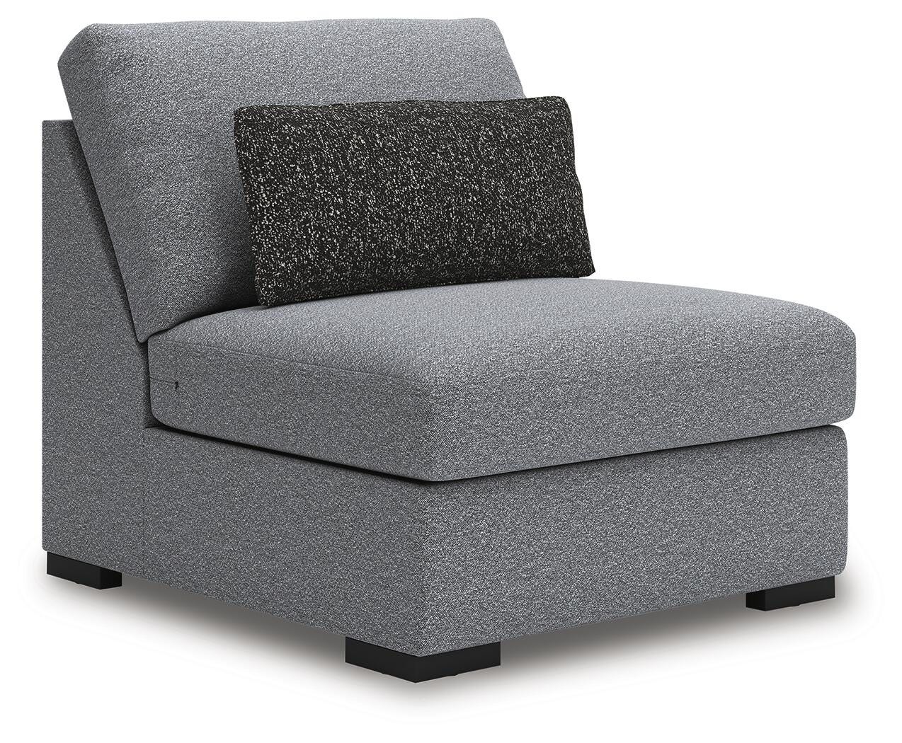 Bealton 5-Piece Sectional in Salt and Pepper Performance Fabric and Next-Gen Nuvella