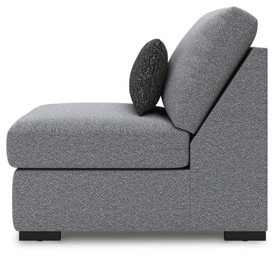 Bealton 3-Piece LAF Chaise Sectional in Salt and Pepper Performance Fabric and Next-Gen Nuvella
