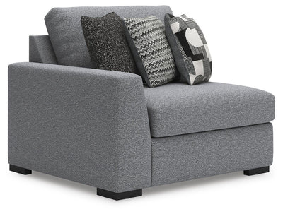 Bealton 5-Piece Sectional in Salt and Pepper Performance Fabric and Next-Gen Nuvella