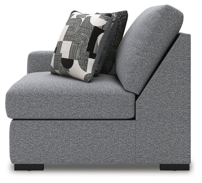 Bealton 4-Piece Sectional in Salt and Pepper Performance Fabric and Next-Gen Nuvella