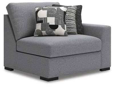 Bealton 2-Piece Sectional in Salt and Pepper Performance Fabric and Next-Gen Nuvella