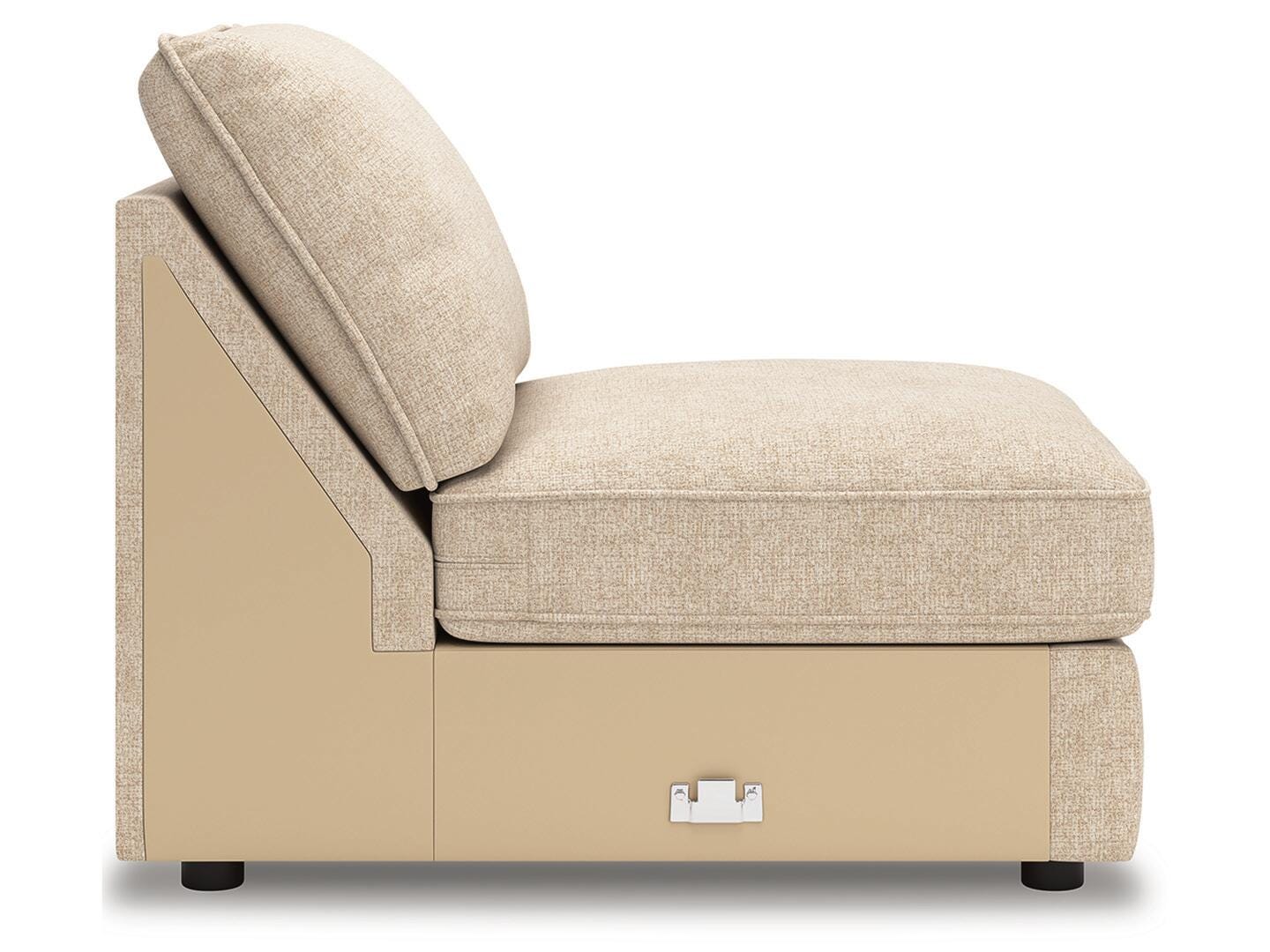 Seyler 4-Piece Sectional in Sand Chenille