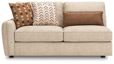 Seyler 4-Piece Sectional in Sand Chenille