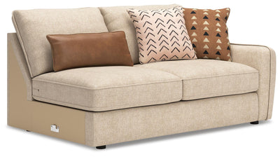Seyler 3-Piece Sectional in Sand Chenille