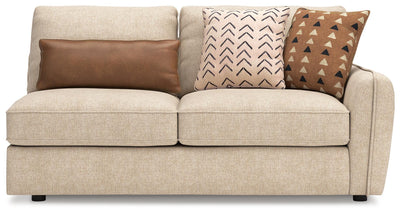 Seyler 3-Piece Sectional in Sand Chenille