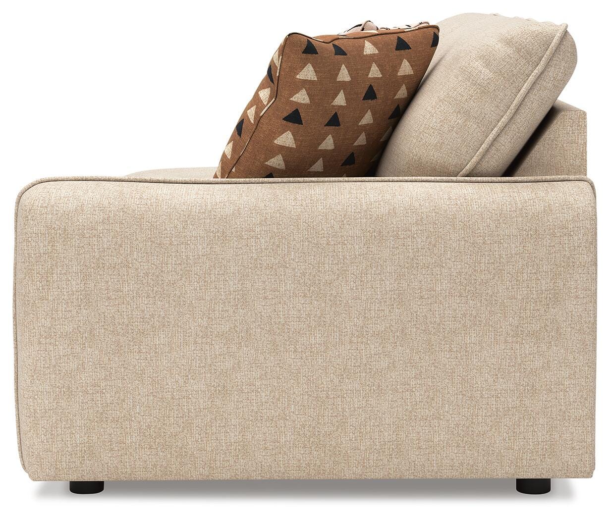 Seyler 4-Piece Sectional in Sand Chenille