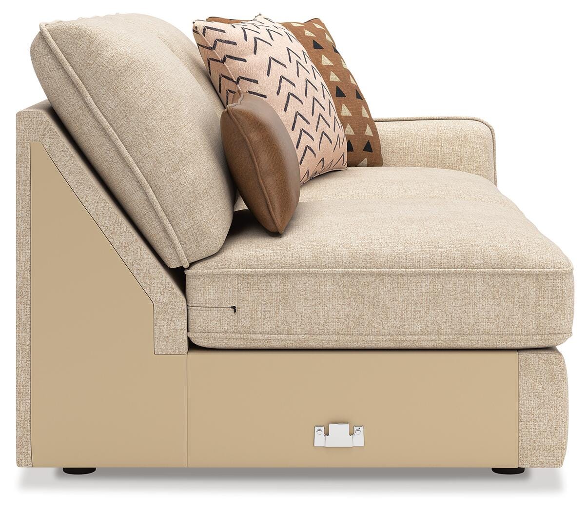 Seyler 3-Piece Sectional in Sand Chenille