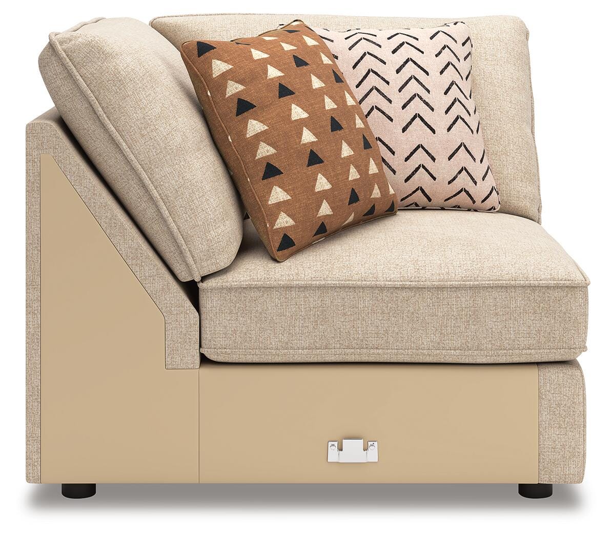 Seyler 3-Piece Sectional in Sand Chenille