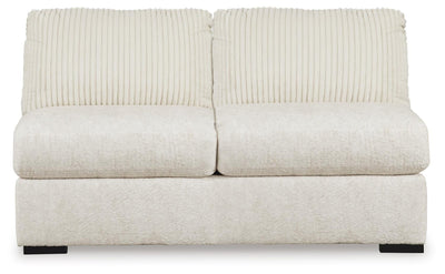 Chessington 4-Piece RAF Chaise Sectional in Ivory Chenille