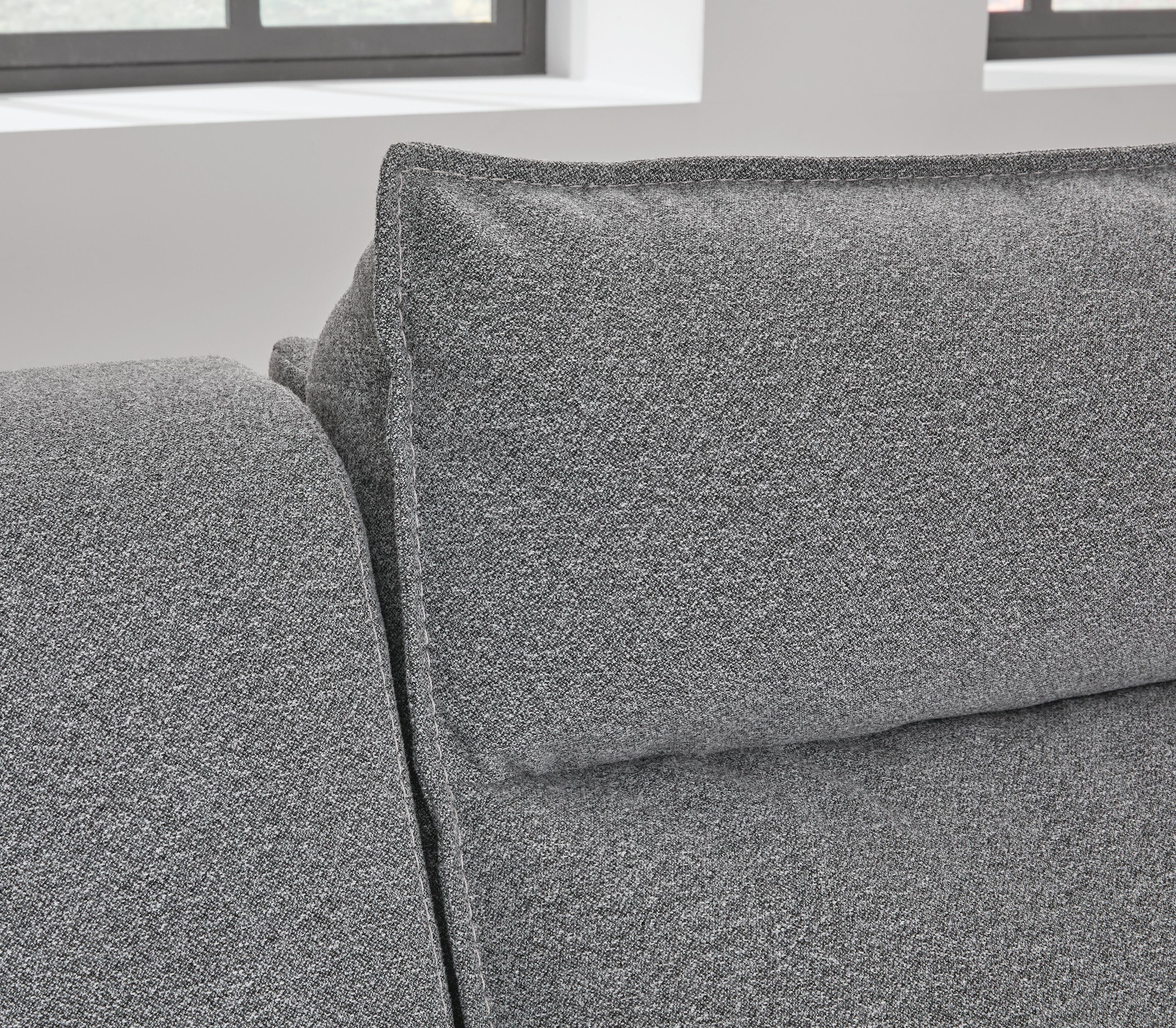 Modmax II 7-Piece Power Reclining Sectional w/ Audio Consoles in Salt and Pepper Next-Gen Nuvella