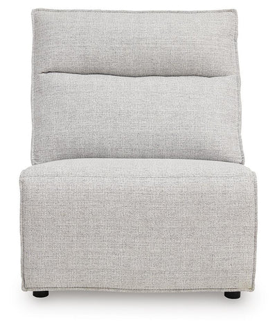 Modmax II 7-Piece LAF Chaise Power Reclining Sectional and Audio Console in Stone