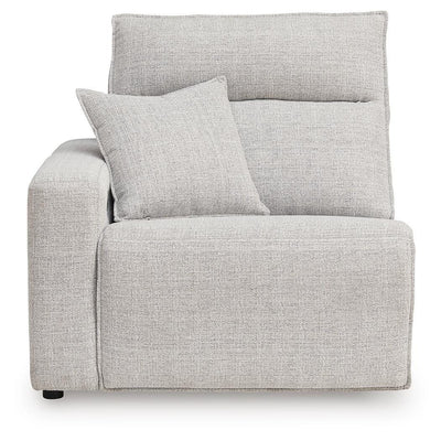 Modmax II 7-Piece RAF Chaise Power Reclining Sectional and Audio Console in Stone