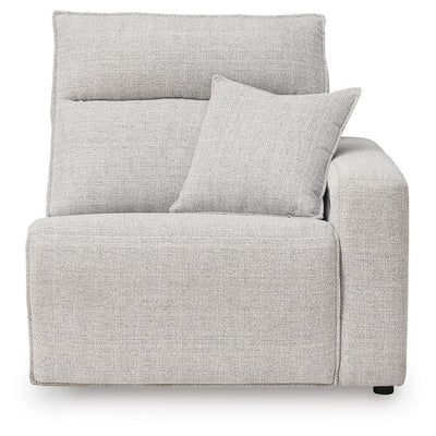 Modmax II 6-Piece LAF Chaise Reclining Sectional and Audio Console in Stone
