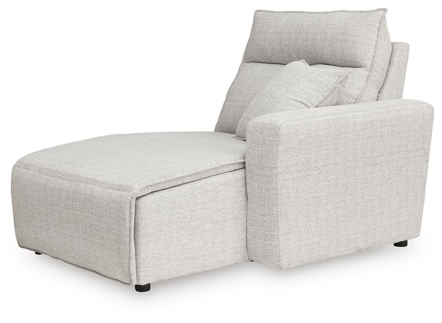 Modmax II 7-Piece RAF Chaise Power Reclining Sectional and Audio Console in Stone