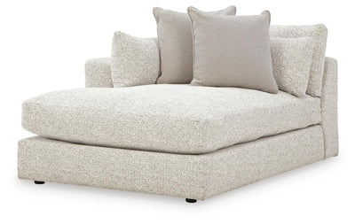 Ashbourne Estate 6-Piece LAF Chaise Sectional in Snowstone