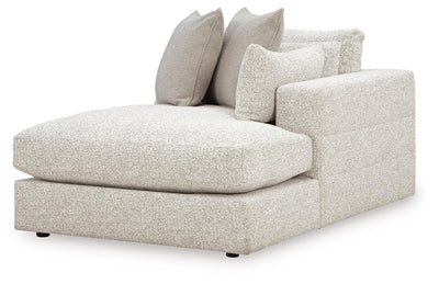 Ashbourne Estate 4-Piece Double Chaise Sectional in Snowstone