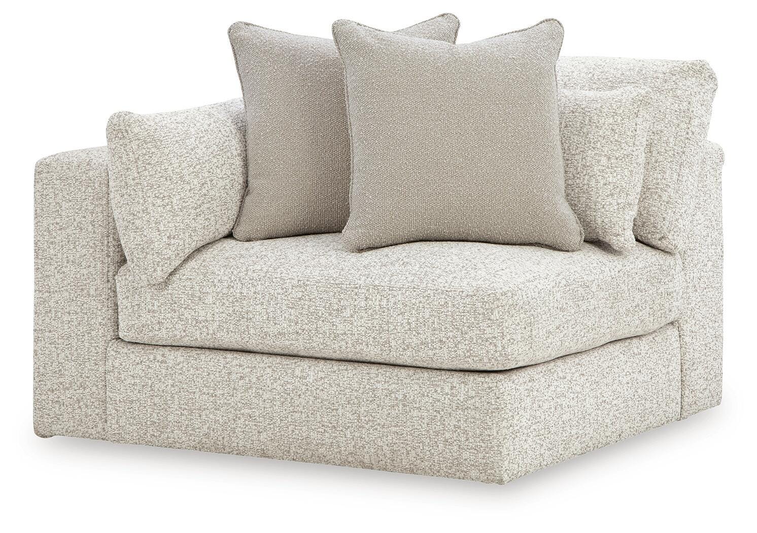 Ashbourne Estate 5-Piece Sectional in Snowstone