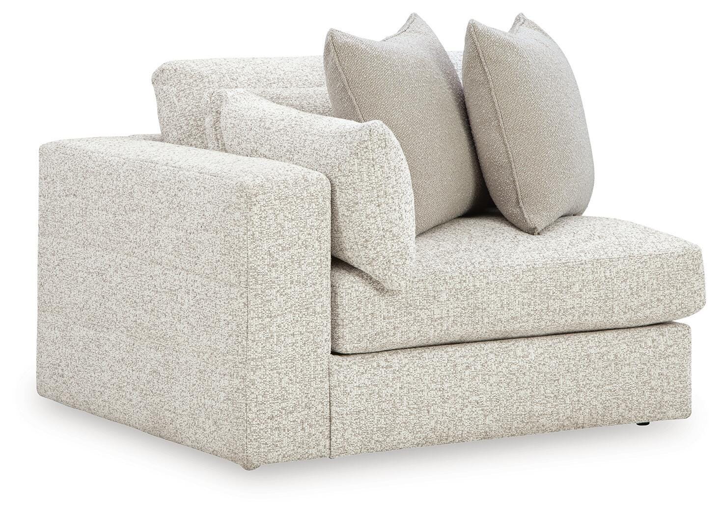 Ashbourne Estate 5-Piece Sectional in Snowstone