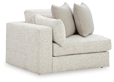 Ashbourne Estate 6-Piece RAF Chaise Sectional in Snowstone