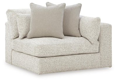 Ashbourne Estate 6-Piece LAF Chaise Sectional in Snowstone