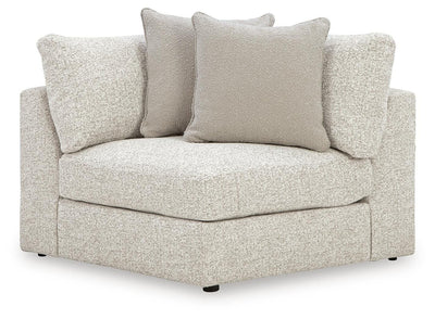 Ashbourne Estate 6-Piece RAF Chaise Sectional in Snowstone