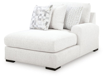 Misty-Lakes 4-Piece Double Chaise Sectional in Chalk