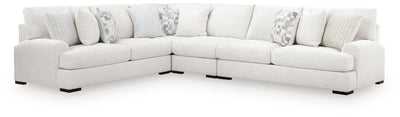 Misty-Lakes 4-Piece Sectional in Chalk