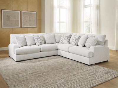 Misty-Lakes 3-Piece Sectional in Chalk