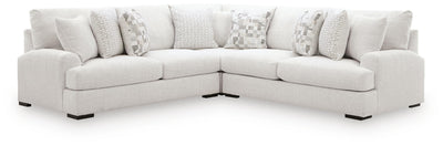 Misty-Lakes 3-Piece Sectional in Chalk