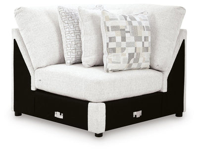Misty-Lakes 5-Piece Sectional in Chalk