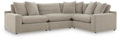 Maxton Heights 4-Piece Sectional in Pebble