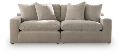 Maxton Heights 2-Piece Sectional Sofa in Pebble
