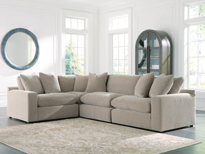 Maxton Heights 4-Piece Sectional in Pebble