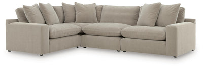 Maxton Heights 4-Piece Sectional in Pebble