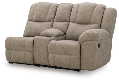 Pearce-Pike 3-Piece Reclining Sectional with Console in Birch