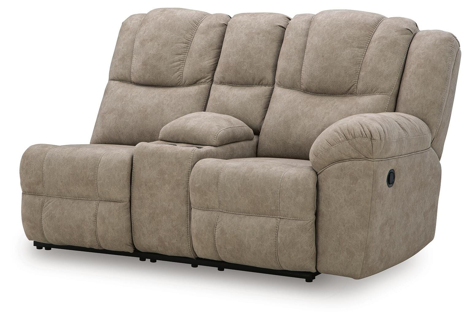 Pearce-Pike 3-Piece Reclining Sectional with Double Console in Birch