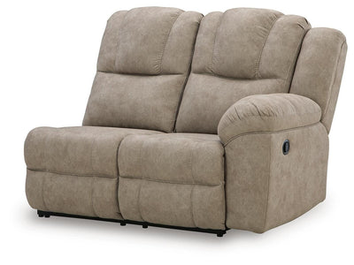 Pearce-Pike 3-Piece Reclining Sectional w/ Console in Birch