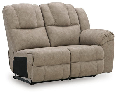 Pearce-Pike 3-Piece Reclining Sectional w/ Console in Birch