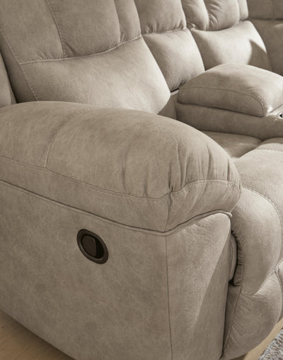 Pearce-Pike 3-Piece Reclining Sectional in Birch