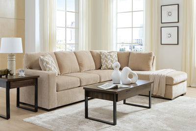 Bridgepoint 2-Piece Sectional with RAF Chaise in Almond