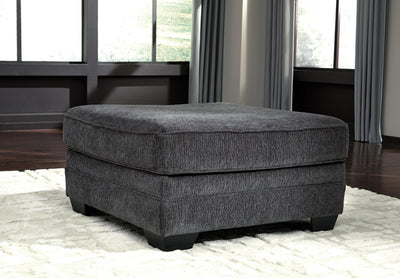 Tracling 3-Piece Sectional with Ottoman in Slate