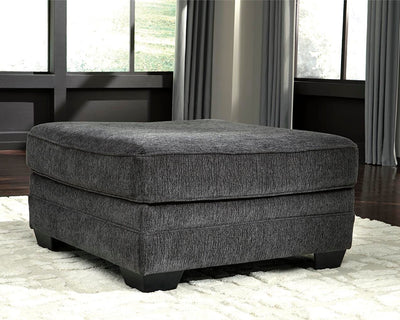 Tracling 3-Piece Sectional with Ottoman in Slate