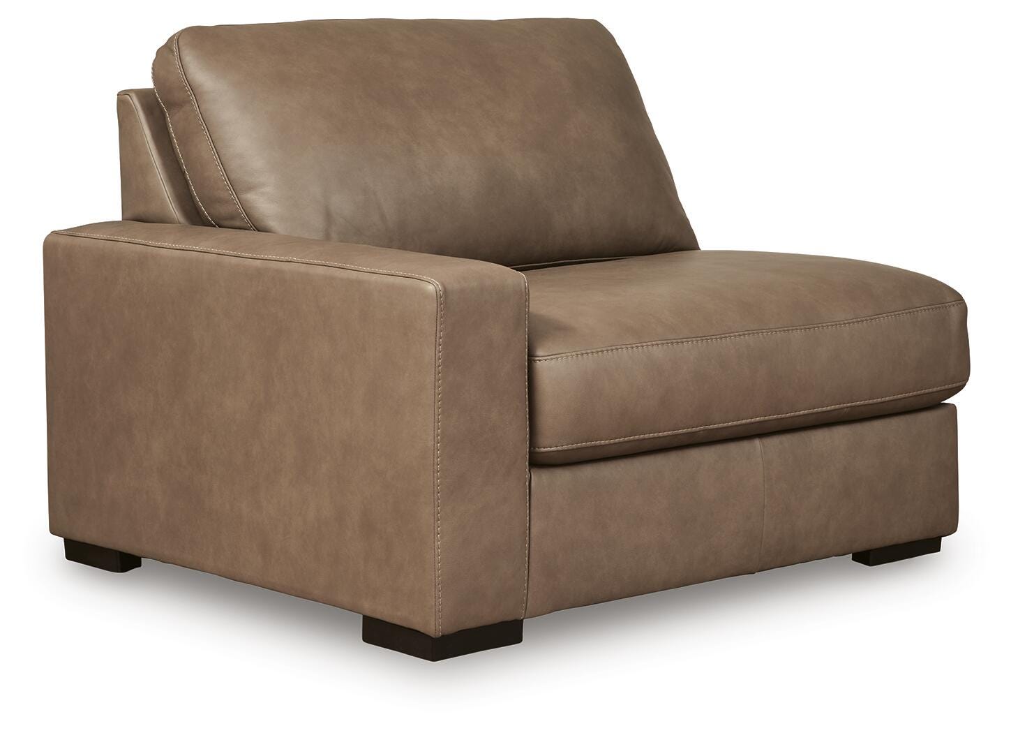 Veronella 3-Piece Sectional Sofa in Sahara Leather