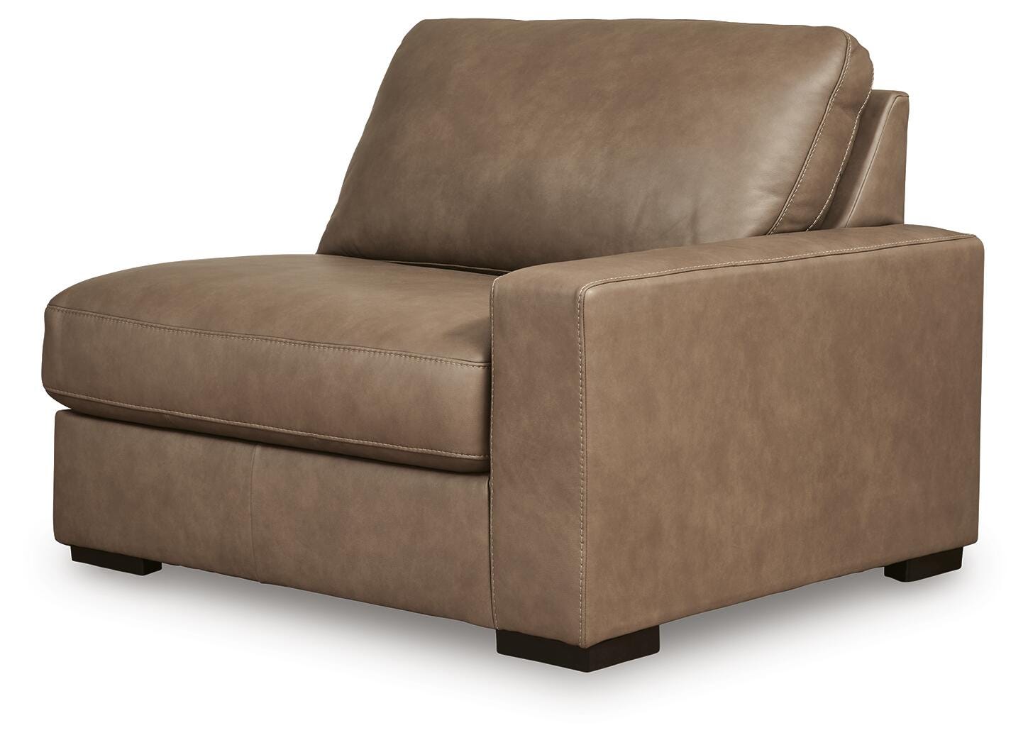 Veronella 3-Piece Sectional Sofa in Sahara Leather