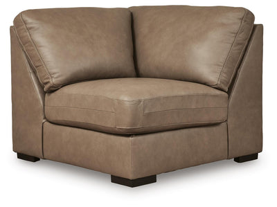 Veronella 5-Piece Sectional in Sahara Leather