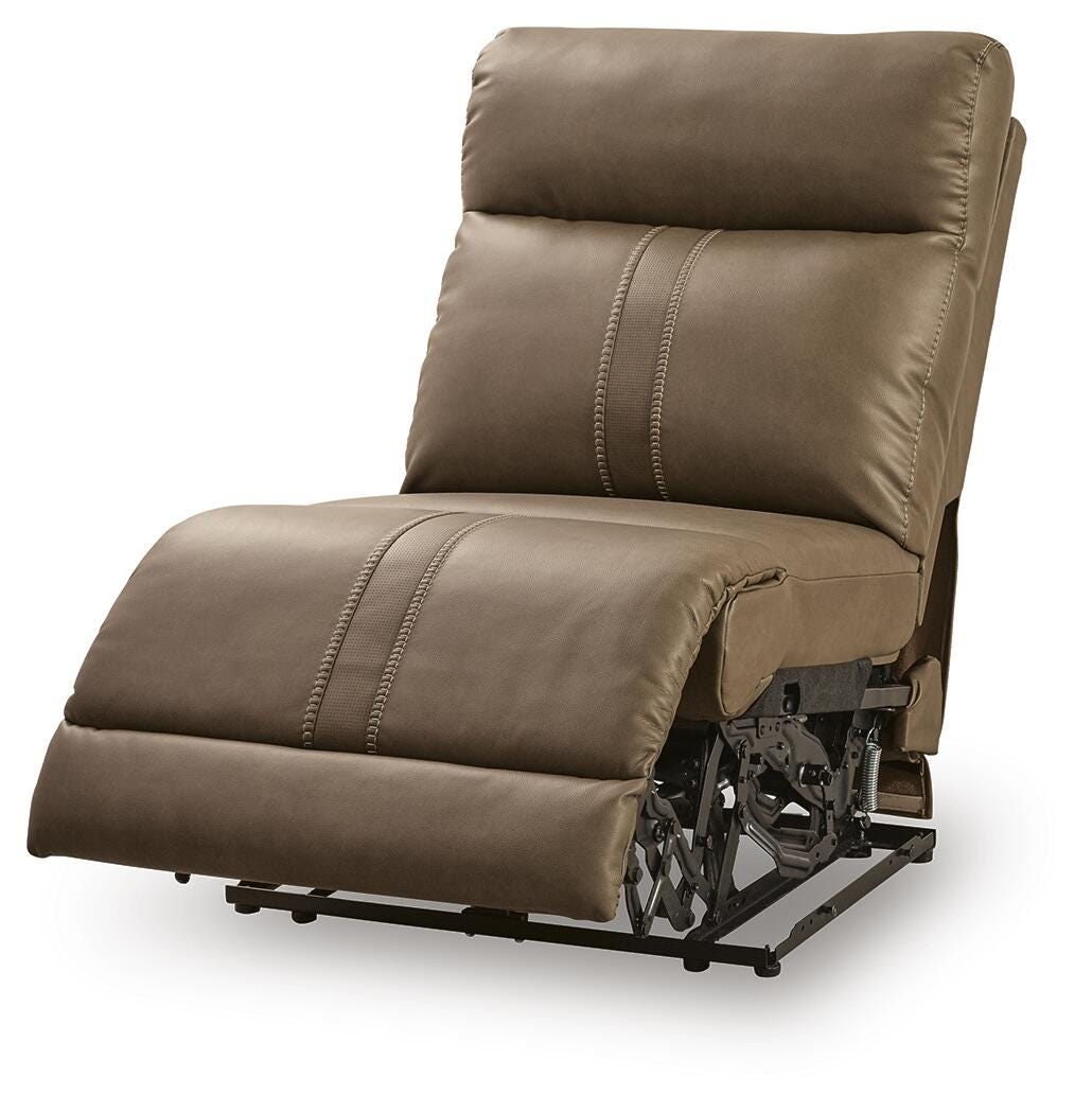 Max-Momentum 5-Piece Power Reclining Sectional in Biscotti