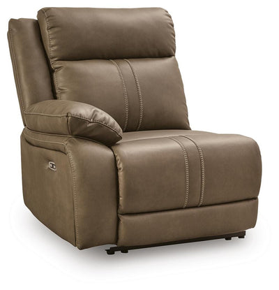 Max-Momentum 5-Piece Power Reclining Sectional in Biscotti