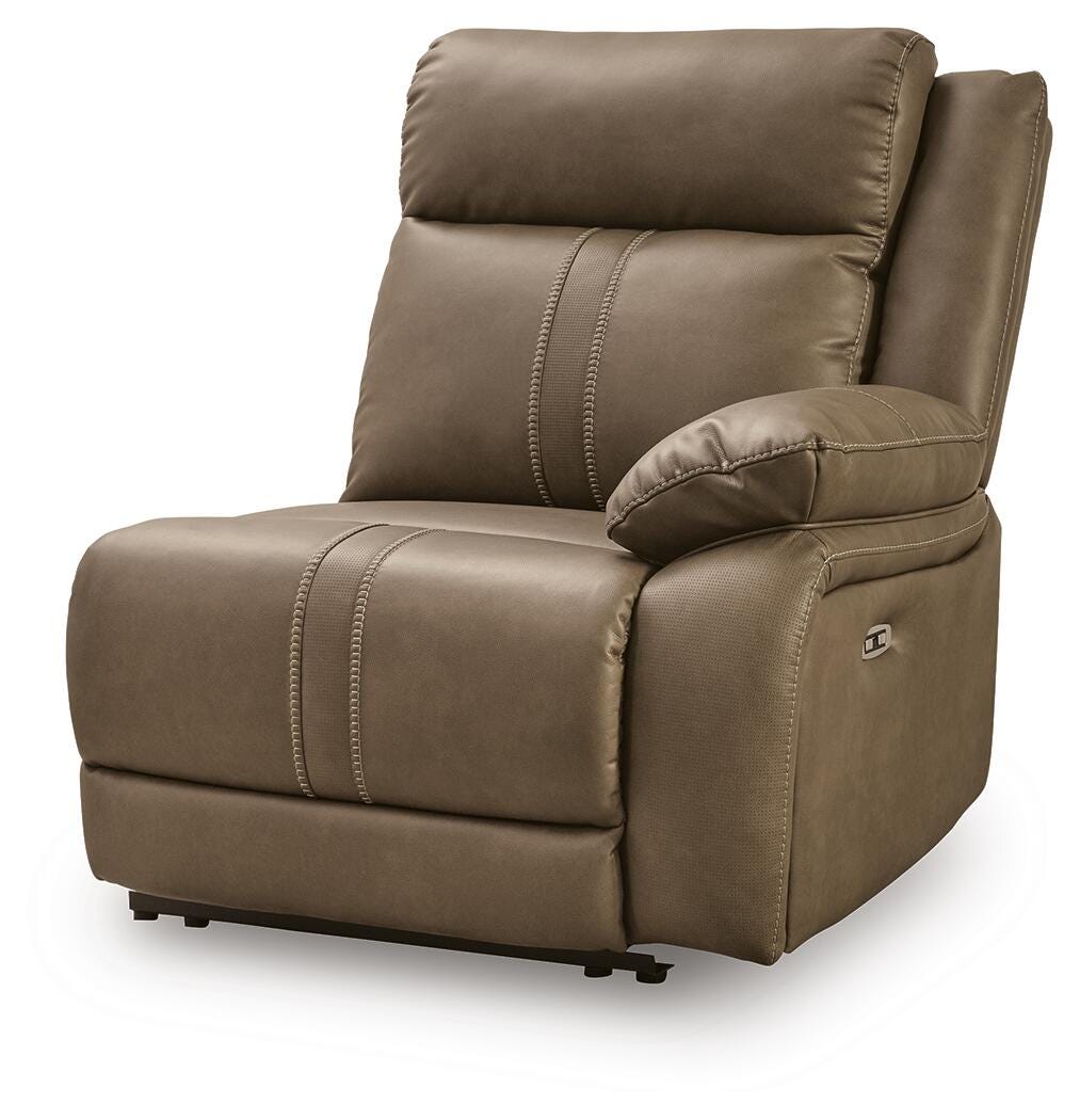 Max-Momentum 5-Piece Power Reclining Sectional in Biscotti